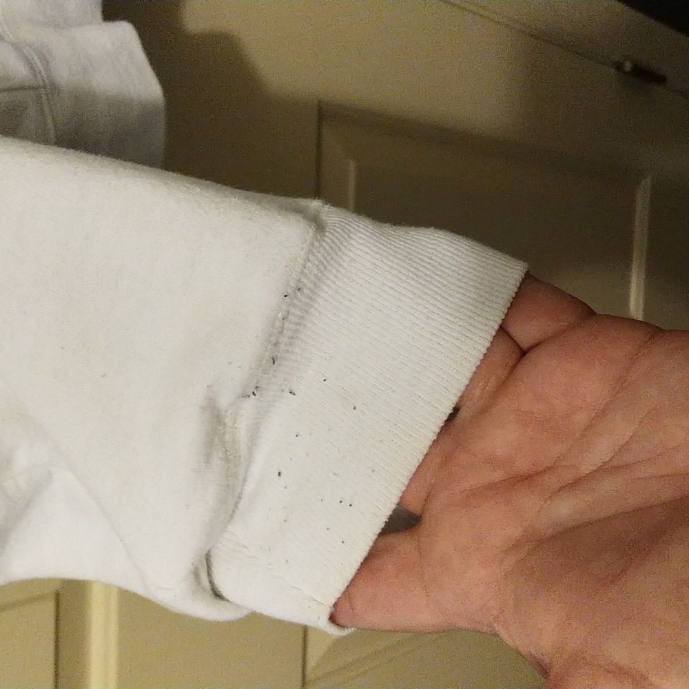 Xl Hanes white hoodie - Picture 2 of 8